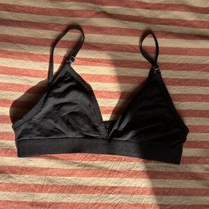 Icebreaker Classic Black Bralette